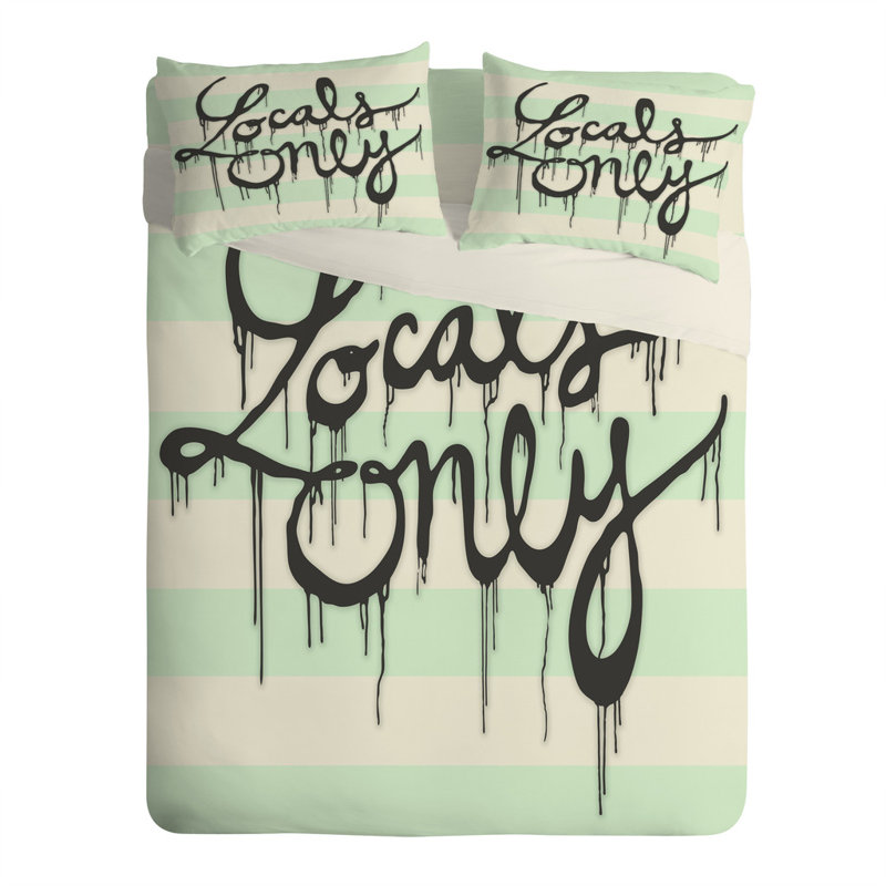 Wesley Bird Locals Only Pillowcase, Standard