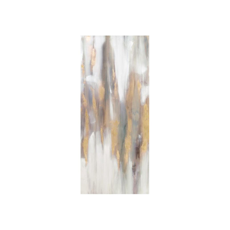 Golden Bull III Print by Derek Shaw, Outdoor, 55" H x 24" W x 1.5" D