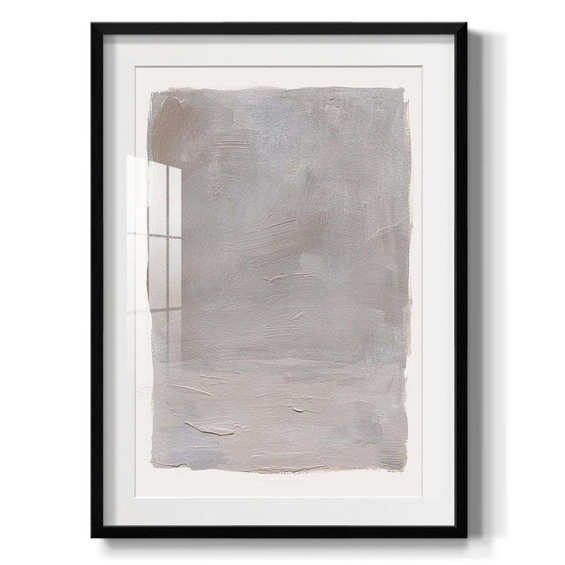 Concrete Landscape II -Framed Print, 28.5" H x 20.5" W, Black