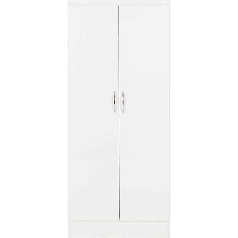 Cascio 2 Door Wardrobe, White