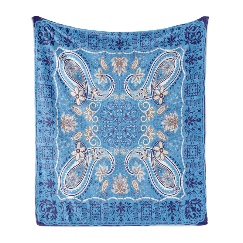 Hand Woven Throw Blanket, 60" x 80"