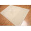 Tapis à aire beige en laine Davies