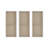 Gold Foil Abstract 3-Piece Canvas Wall Art Set