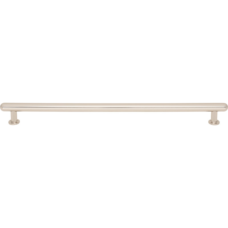 Lambert 5 1/16" Center To Center Bar Pull, Polished Nickel, 12"