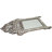 Damascene Coquillage Flat Wall Mirror