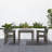 Caladesi Patio Solid Wood 6-Person Dining Table-1026358855