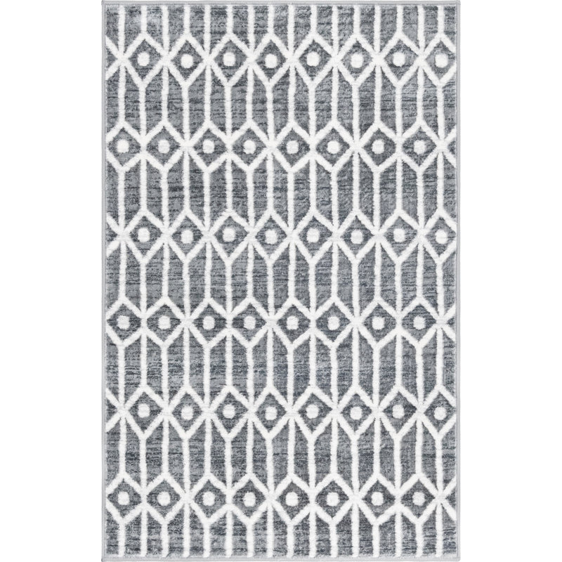 Patric Geometric Indoor Rug, Rectangle 3'3" x 5'3"