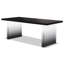 Bureau noir en bois massif-292805925