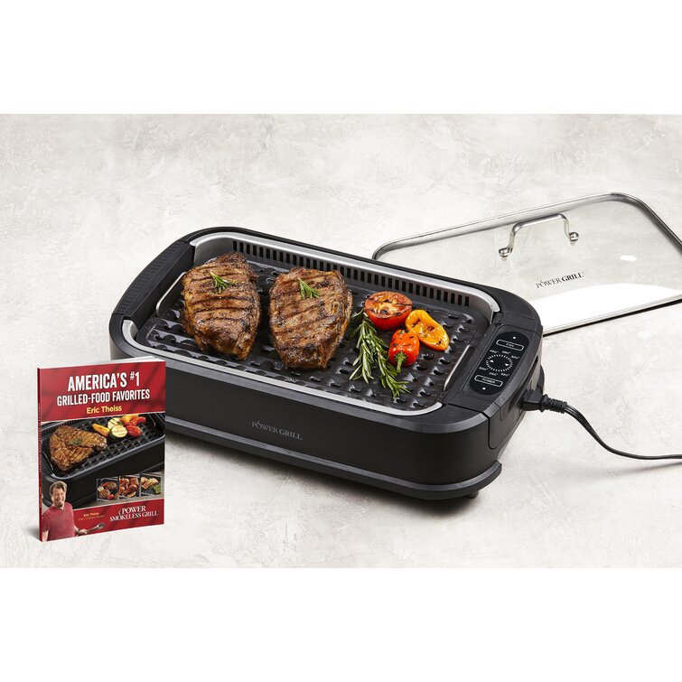 POWER SMOKELESS GRILL  AMERICA'S FAVORITE GRIDDLE 