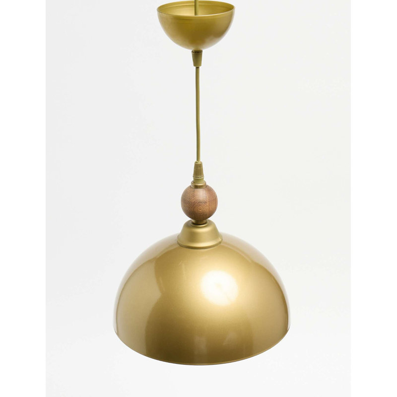 Antiquation Metal Chandelier, Adjustable Height 12.6 - 27.6 in, Ø9.5 in Base Plate | On/Off Switch | E27 Socket (Max 40W, Bulb Not Included) | Elegant Lighting Fixture for Living Room, Dining Room & Entryway