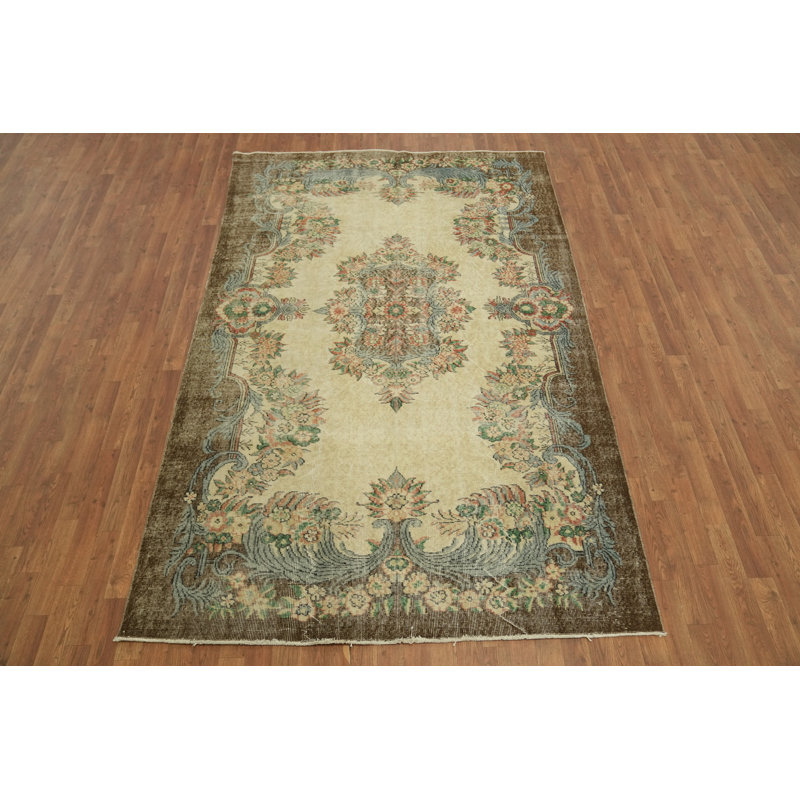 Heritage Heritage: tapis floral rétro 6 x 9
