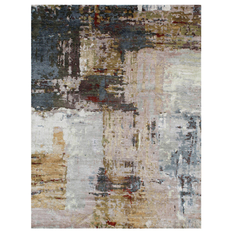 Tapis contemporain noué à la main Dover