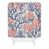 Bleu marine / orange abstrait