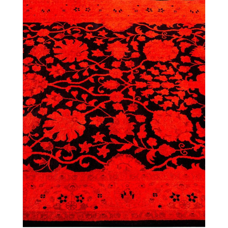 Fine Vibrance One-of-a-Kind 3' 2" X 5' 4" Hand Knotted Area Rug