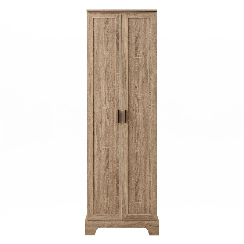 Line Cabinet With Adjustable Shelf, Brown