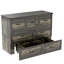 Lit avec station de charge, tiroir de rangement grand format, gris rustique, armoire pliable, station et rangement, bureaux à domicile-864276596-864276601