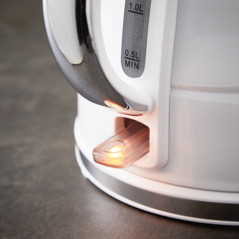 Swan Symphony Kitchen Set, 1.7L Fast Boil Kettle & 2 Slice Toaster, White