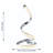 Set of 2 Spira - Polished 10W LED Table Lamps