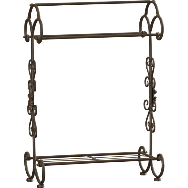 Fleur De Lis Living Traditional Metal Quilt Rack & Reviews | Wayfair