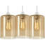 12 cm H Drum Glass Lamp Shade