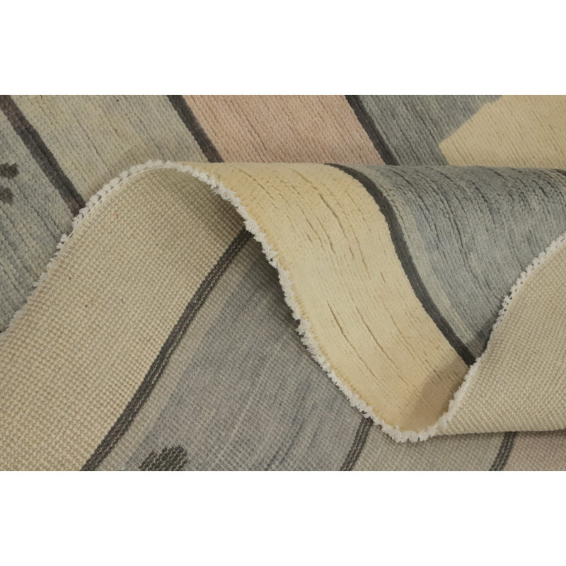 Tapis oriental géométrique 9 x 12