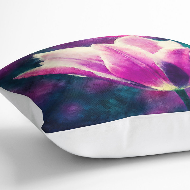 Square Throw Cushion, 40cm H x 40cm W x 15cm D, White