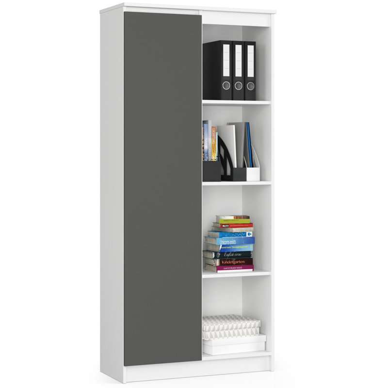Reg-Bia-GrafSz 180cm H x 80cm W Standard Bookcase