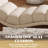 Corduroy Upholstered Chaise Lounge-897149611
