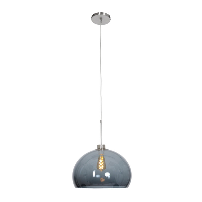 Soule 1 - Light Grey Dome Pendant