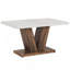 Table de salle à manger Farmhouse Durable et élégante pour les intérieurs modernes et rustiques-1258209190