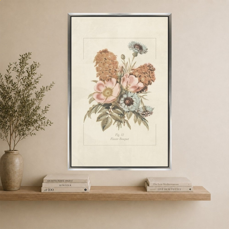 «Flower Bouquet # 12» par Dan Meneely - Impression sur toile