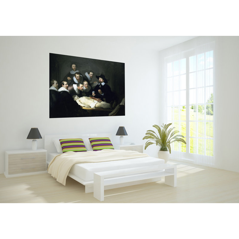 The Anatomy Lesson Of Dr. Nicolaes Tulp by Rembrandt Van Rijn - Wrapped Canvas Print, 41cm H x 61cm W