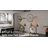 Aage Vertical Rolling Adjustable Bike Stand, Space-Saving Indoor Storage-2124551910