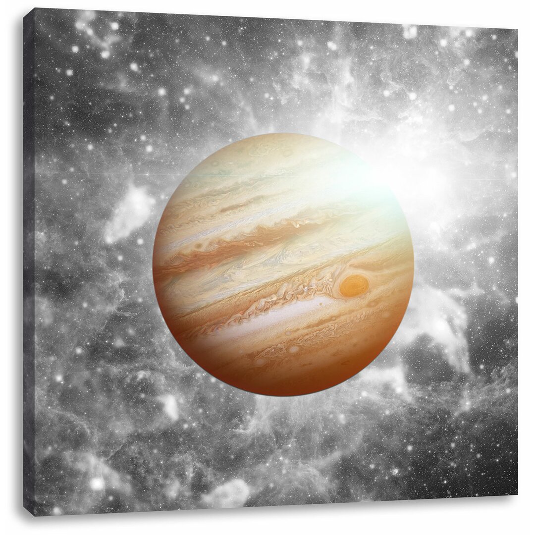 Leinwandbild Planet Jupiter im Universum