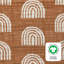 Rainbow Quilted Muslin Changing Pad Cover