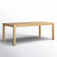 Isador Solid Wood Dining Table-1086844920-1086844922