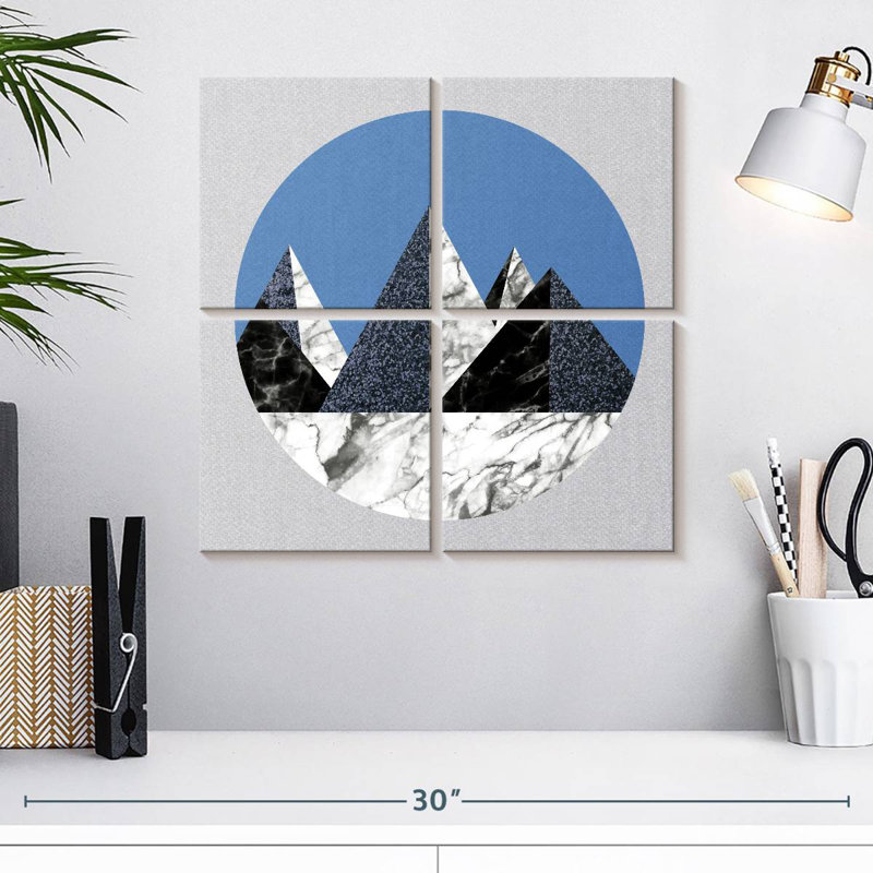 Basic Mountain, 18" H x 18" W