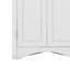 Armoire de rangement triangulaire pour salle de bain avec tablettes réglables-855614233