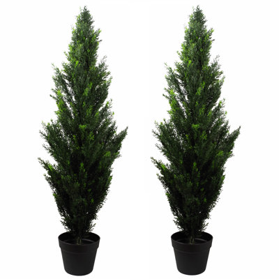 Annistyn Faux Cypress Tree in Pot