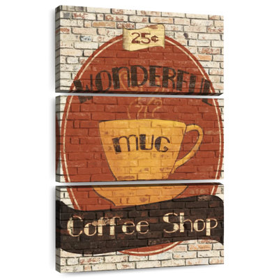 Plaque murale Kema Wonderful Coffee Shop