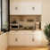 Cabinet 63'' W x 55.1'' H White Medium Density Fiberboard (MDF) Kitchen Cabinet Set Ready-to-Assemble
