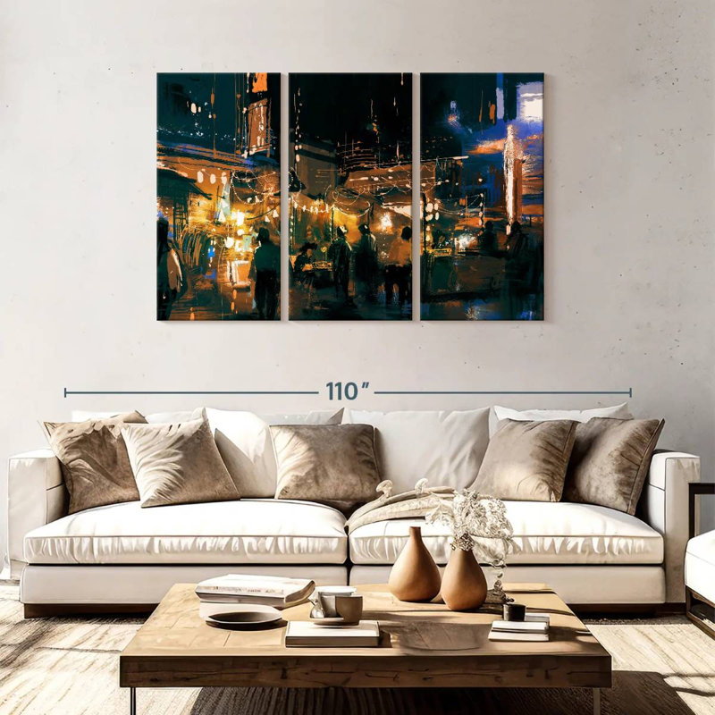 Sireci Tokyo, 48" H x 74" W
