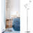 Shugar 68.89'' Silver LED Task Floor Lamp Set
