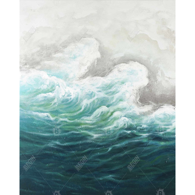 Seaside - 48"x60" Framed canvas