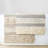 Woven Stripe Bath Rug 22x58" - Natural Hue Heavy Shaggy Texture Non-skid Backing Washable Floor Mat Handwoven Soft Latex Back Machine Bathroom Runner