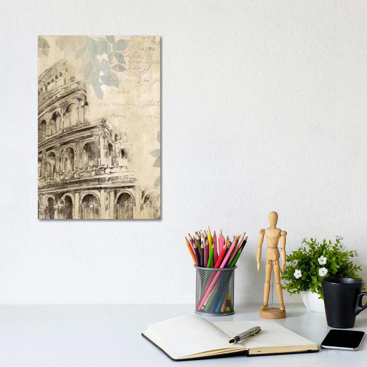 Architectural Study I by Allison Pearce - Print on Canvas