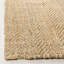 Tapis de couleur naturelle en fibres naturelles de jute Garette-1805260069