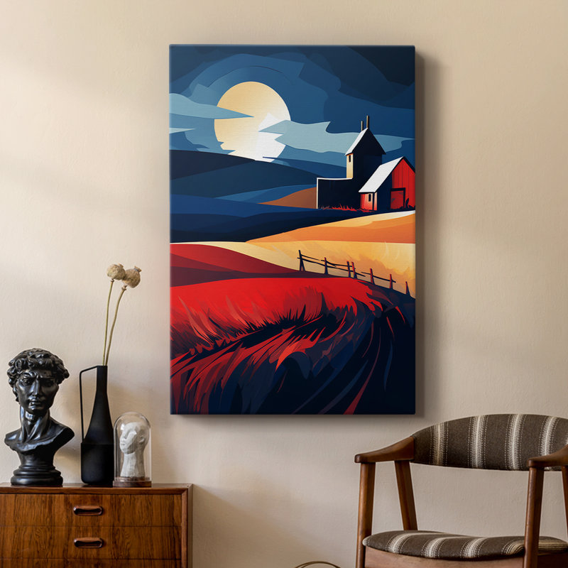 Paysages série CXVI - galerie sur mesure, H 18 po x l 12 po