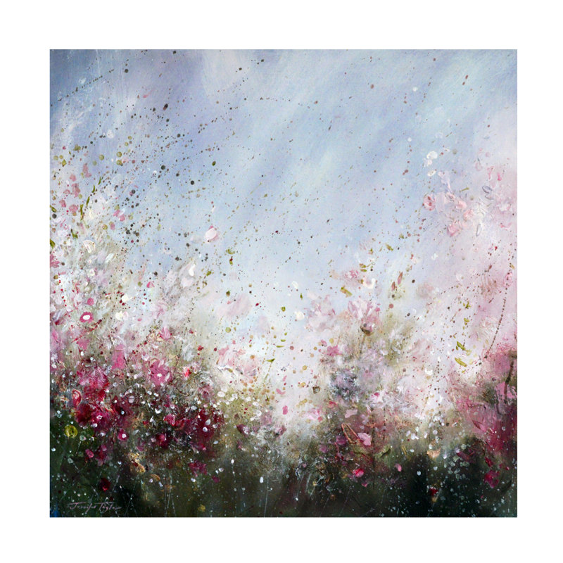 Art sur toile Jennifer Taylor, H 14 po x l 14 po