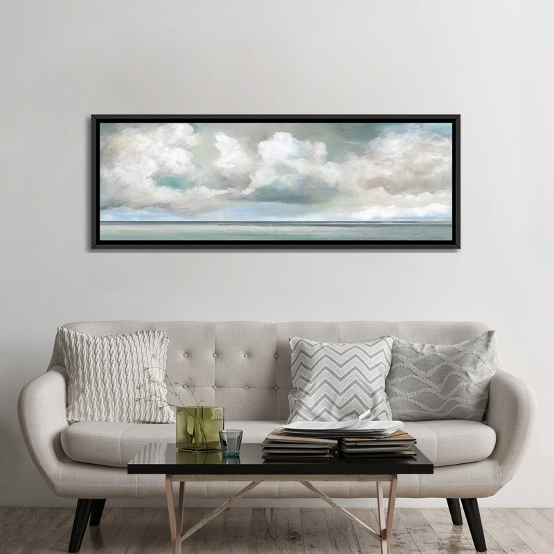 «Cloudscape Vista I», reproduction sur toile, H 24 po x l 72 po x P 1,5 po, Toile tendue
